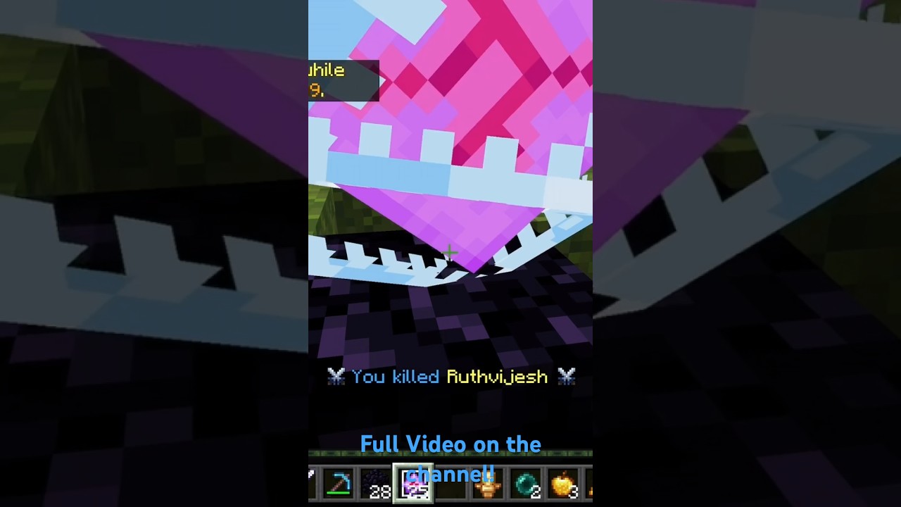 Epic crystal PvP moment!