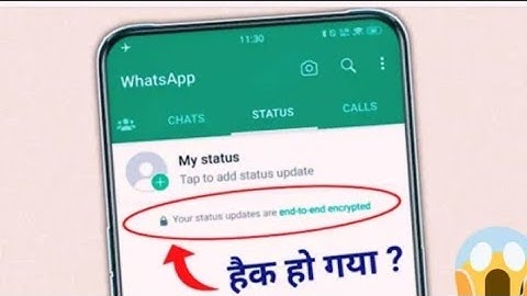 your status Abdate are end-to-end encrypted | Whatsapp status end-to-end encrypted kiya hai ? /2025