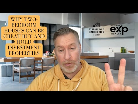 Why Two-Bedroom Houses Can Be Great Buy and Hold Investment Properties