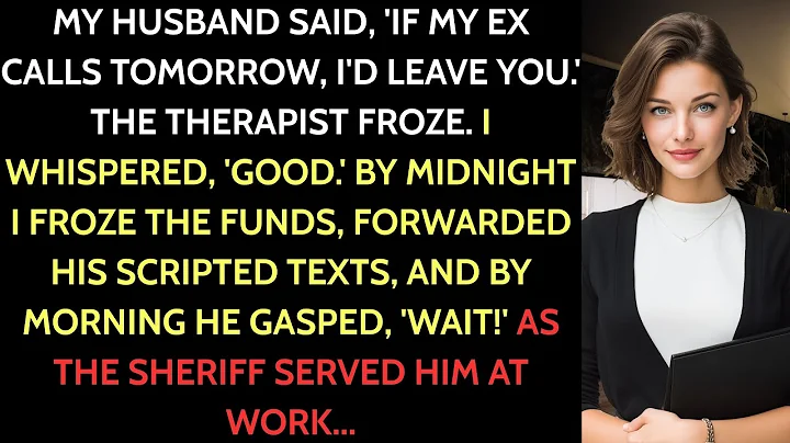 ‘If My Ex Called Tomorrow, I’d Leave You.’ My Husband Said. One Line in Couples Therapy Shattered...