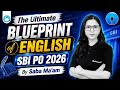SBI PO English Strategy 2026 | The Ultimate Blueprint of English | By Saba Maam