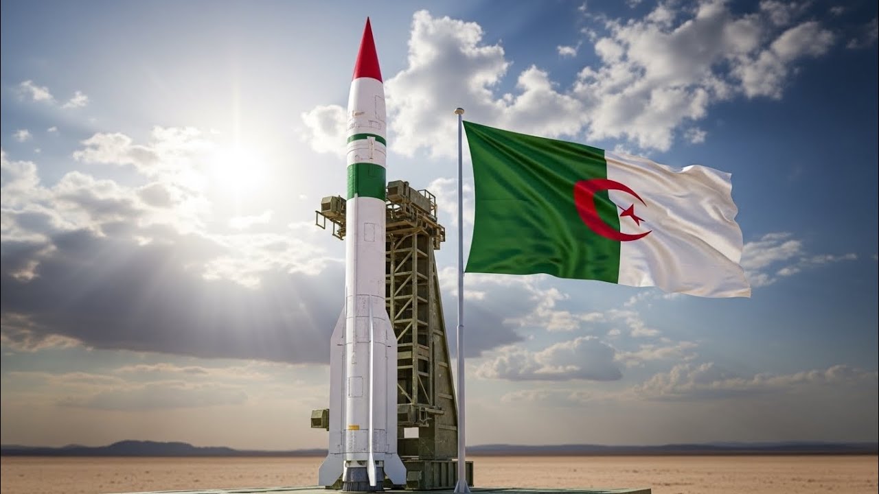 صاروخ داروين 55 الجزائري 🚀 سلاح الردع الجديد الذي قد يغيّر موازين القوة في المنطقة!