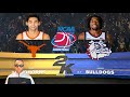 PS5 NCAA College Hoops 23 - The Texas Longhorns Vs The Gonzaga Bulldogs