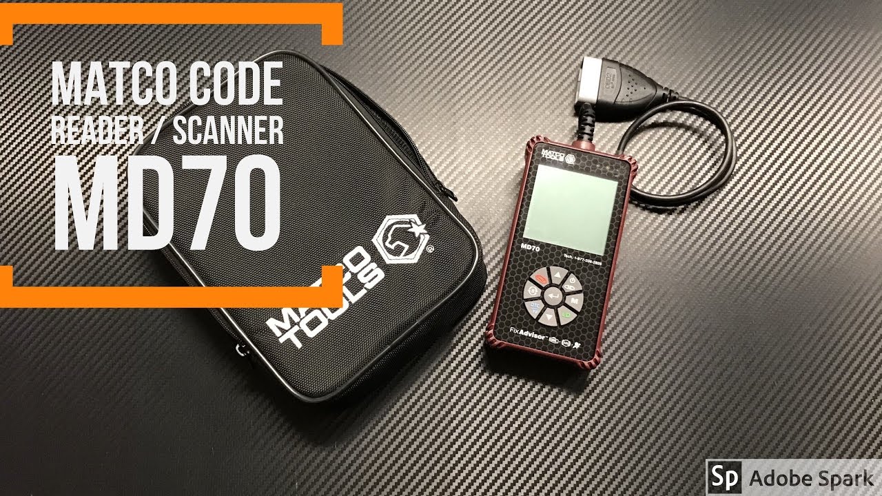 Matco Code Reader / Scanner - YouTube