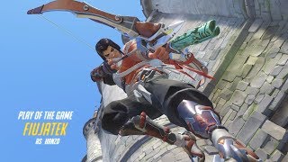 Overwatch | Hanzo POTG | Ultimate kill streak at Eichenwalde | #2