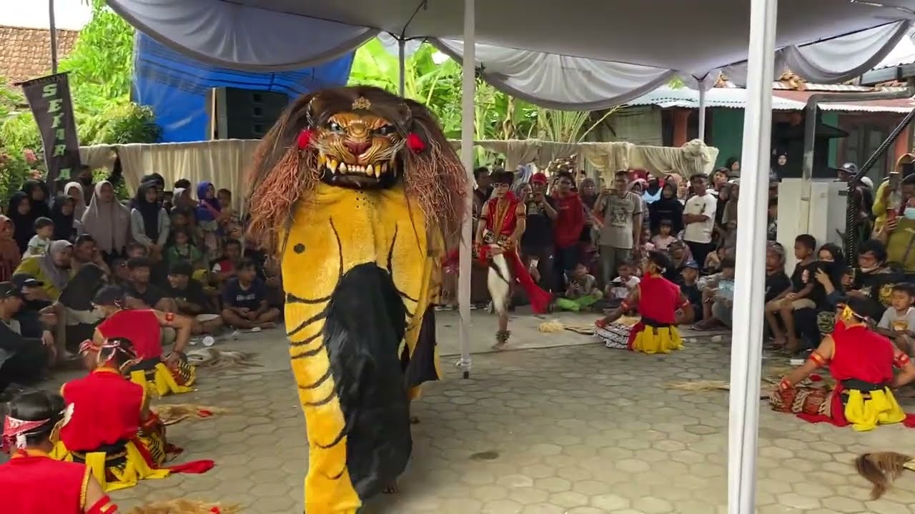 Jaran Kepang Dan Barongan Sekar Aji Live in Kangkung | SATU HATI TOLAK KORUPSI
