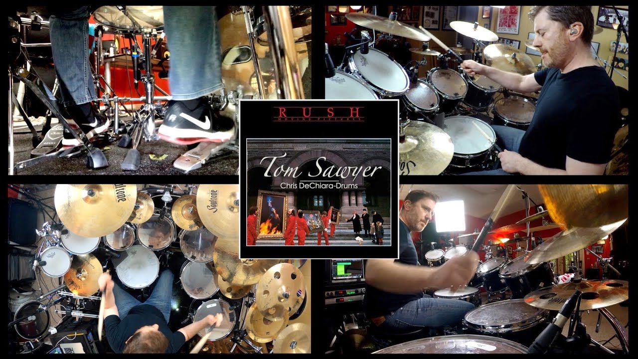 Rush: Tom Sawyer Drum Cover by Chris DeChiara