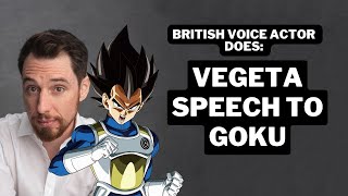 Vegeta Speech To Goku 'The Difference In Our Power'