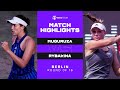 Garbiñe Muguruza vs. Elena Rybakina | 2021 Berlin Round of 16 | WTA Match Highlights