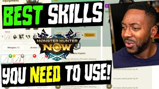 Monster Hunter Now • Best Armor Skills You NEED To Use! (MHNow Guide)