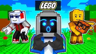 TeeVee Becomes LEGO in Minecraft!