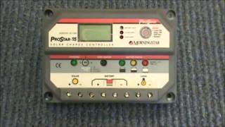 MORNINGSTAR PRO STAR CHARGE CONTROLLER by SolarPennyStore 5,712 views 11 years ago 57 seconds