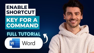 How to Enable a Shortcut Key for a Command in Microsoft Word [2025 Guide]