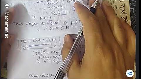 Group: Proof of the Theorem 2.13.6(Self Conjugate Subgroup) 【S.K.Mapa】