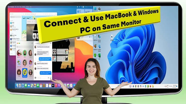 How to Connect & Use MacBook & Windows PC on Same Monitor