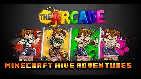 Minecraft: The Hive Adventures- Hide n Seek,Splegg,Cranked,And More,