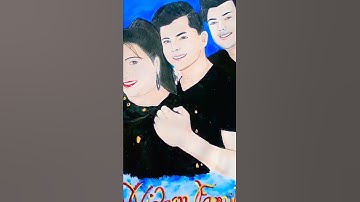 Sketch of Nigam Family #siddharthnigam #abhisheknigam #vibhanigam #nigambrothers #shorts #sketch