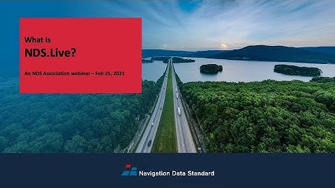 What is NDS.Live? - an NDS Association webinar