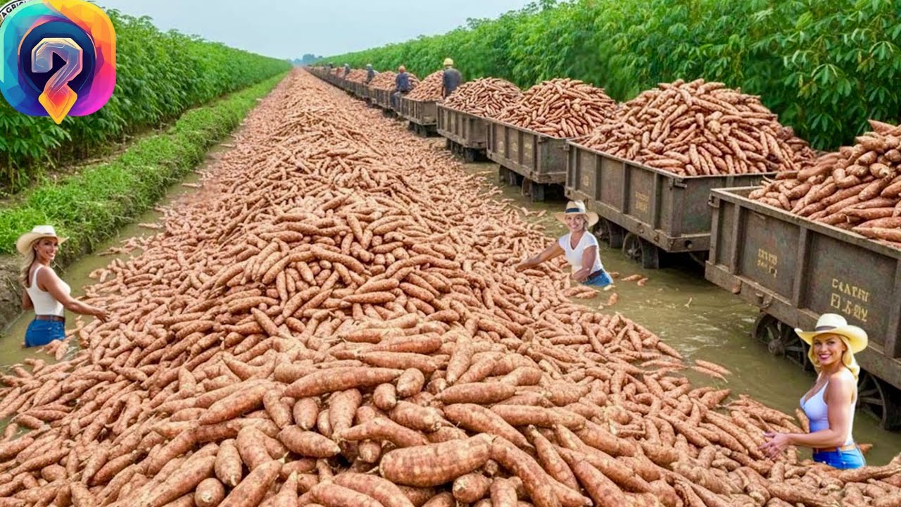 Массовая УРОЖАЙНАЯ гонка 2025 года — как фермеры собирают миллионы тонн фруктов и овощей!