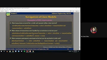 Lecture Video 2.3.12 - Building OCL Expressions