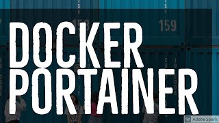 Managing Docker containers using Portainer