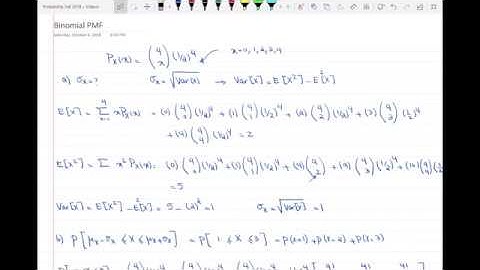 Binomial random variable