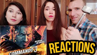 COMMANDO 3 | Vidyut Jamwal | Aditya Datt | Trailer Reaction