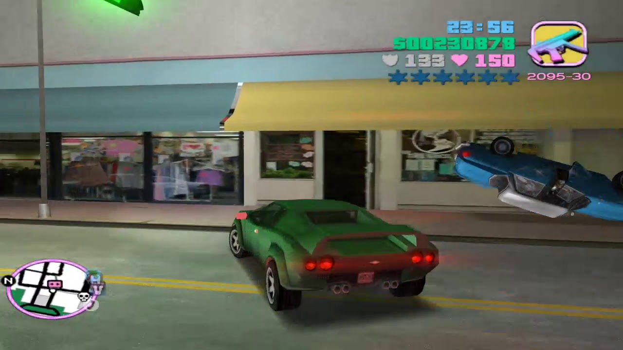 GTA Vice City Solid Granite car for 10 minutes YouTube