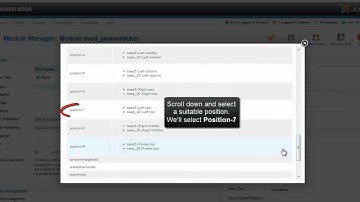 Joomla! 2.5 - JA Newsticker Module
