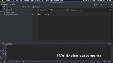 Python - Tutorial 5 - if/elif/else statements - Control Flow