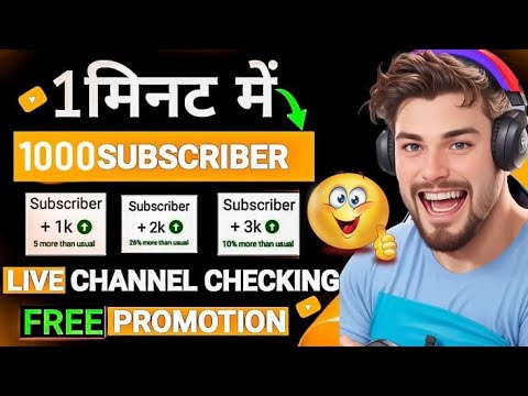 LIVE 🔴 live channel promotions and channel chacking/ yt channel 💯 ...