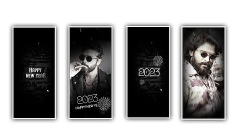 Next Level Happy New year 2023 Video Editing in Alight Motion Trending Happy New year 2023 Tutorial🔥