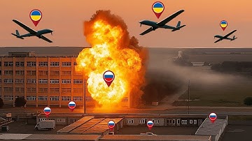 Oekraïense drones dringen diep Russisch grondgebied binnen