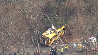 School Bus Involved In Frightening Crash In New Jersey