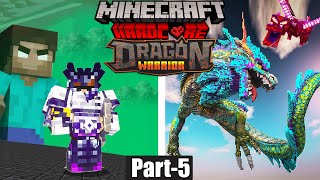 I Survive Minecraft Hardcore as Dragon Warrior Ep-5 End of Chaos Dragon..