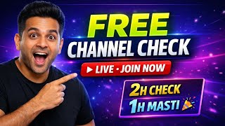 🎯 Live Channel Review | Organic Promotion Tips | Grow Your YouTube Fast