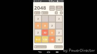Tutorial on getting 2048 (2048 game)