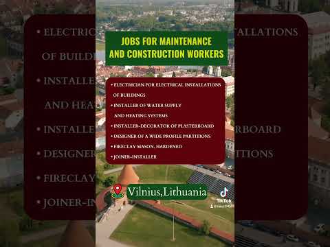 New Job Vacancy in Lithuania🇱🇹 | Lithuania Hiring | #lithuania #lithuaniajob