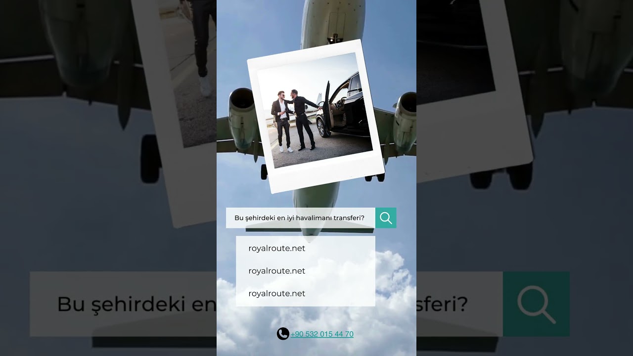 Antalya'nın En İyi Havayolu VIP Transfer Hizmeti! ✈️| Der beste VIP-Flughafentransfer in Antalya! ✈️