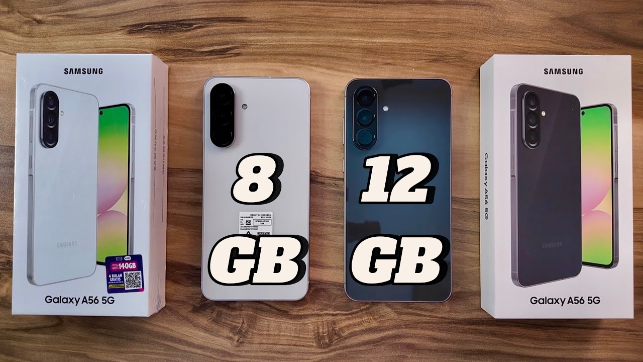 Samsung Galaxy A56 - 8GB RAM vs 12GB RAM
