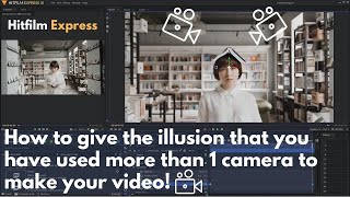 How to create a Multi-Camera effect in your videos using Hitfilm Express screenshot 1
