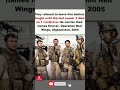 One survivor. Three heroes. A promise carved in names and memory. Afghanistan 2005. 🕯️🇺🇸❤️#shorts