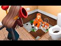 I Became A Plumber.. I Found People Trapped Under This Toilet! (Roblox Bloxburg)