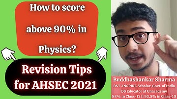 How to Score above 90% in Physics || Revision tips 💯
