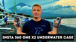 All truth about Insta360 camera underwater case. Dive to 37 meters. Episode 502