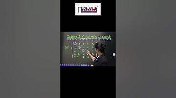 Short Trick - Determinant 5 * 5 Matrix  I Linear Algebra - Engineering Mathematics by Priyanka Ma