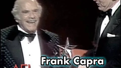 Frank Capra Accepts the 10th AFI Life Achievement Award in 1982
