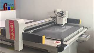 Computerized paper box sample making machine