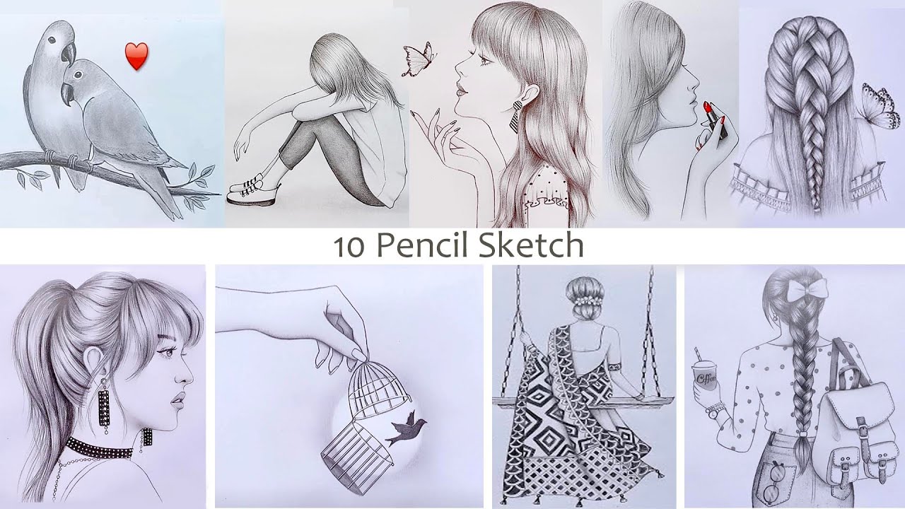 10 Practical Pencil Drawing Ideas for Beginners and Experts