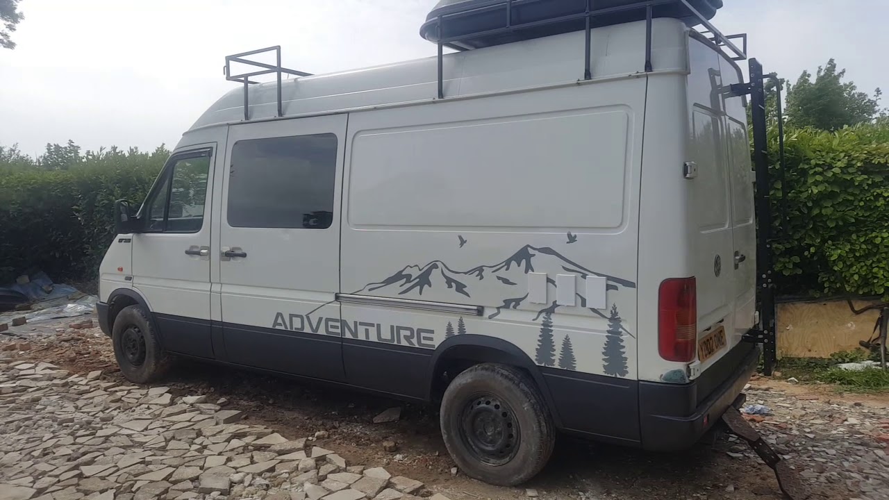 VW LT35 camper conversion part 20 - YouTube